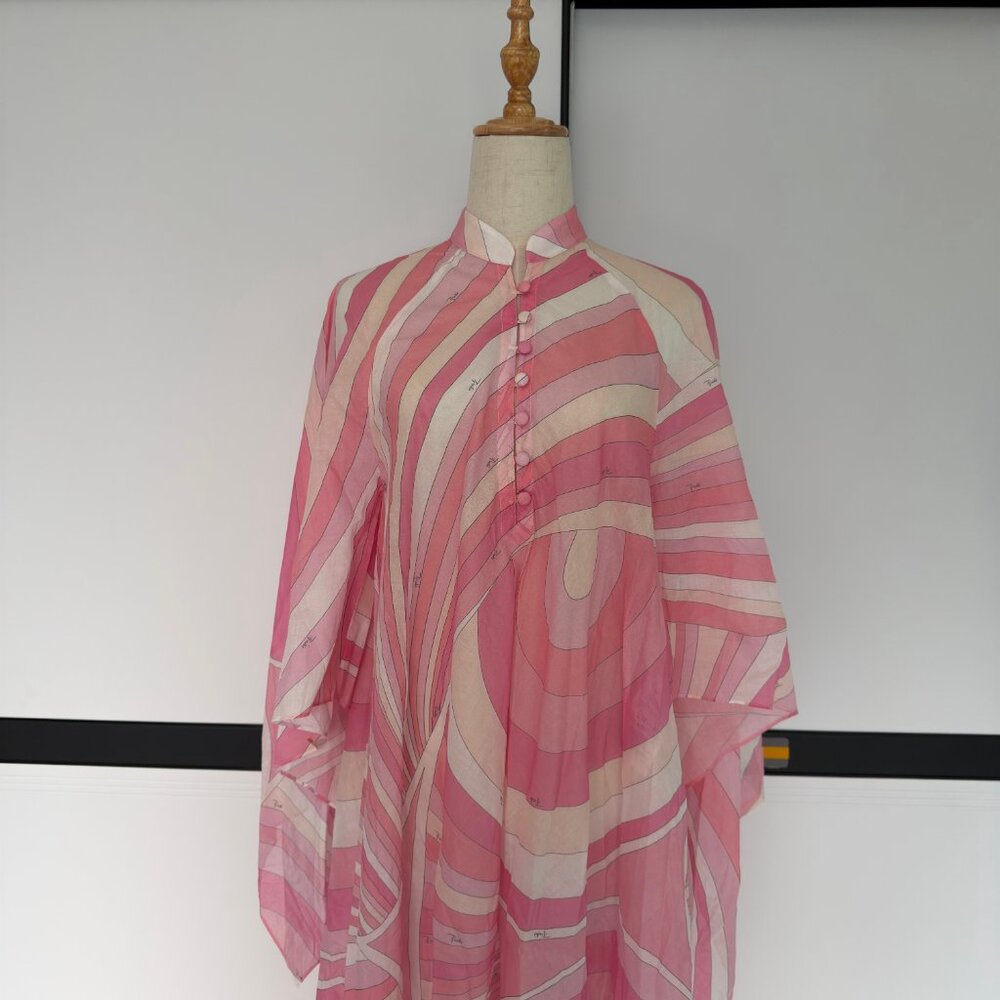 NWOT !Pucci Iride cotton kaftan - Picture 5 of 11